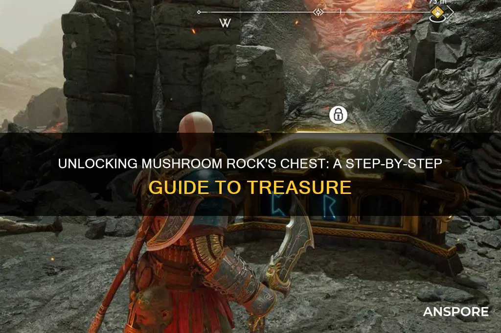 how to open chest at mushroom rock