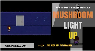 Undertale Mushrooms Light Up: Mastering the Door Opening Technique