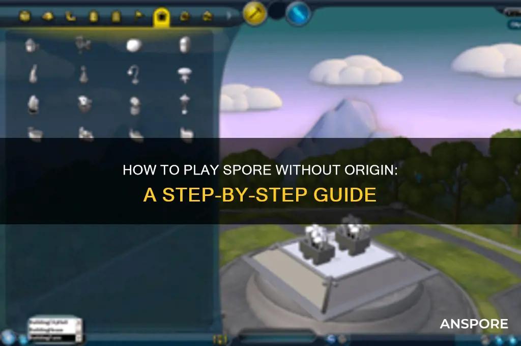 how to open spore wihtout origin