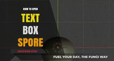 Mastering Spore: A Step-by-Step Guide to Opening Text Boxes