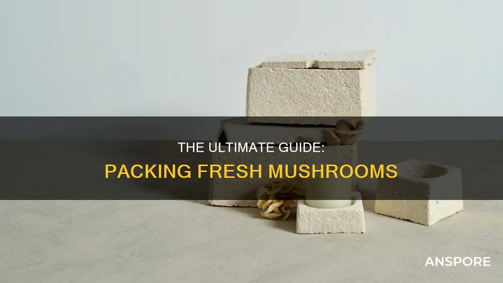 how to pack fresh mushroom