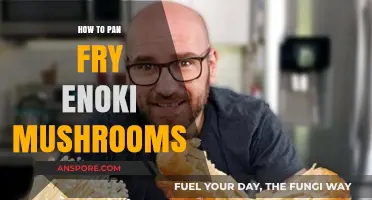 Perfectly Crispy Pan-Fried Enoki Mushrooms: A Quick & Easy Recipe