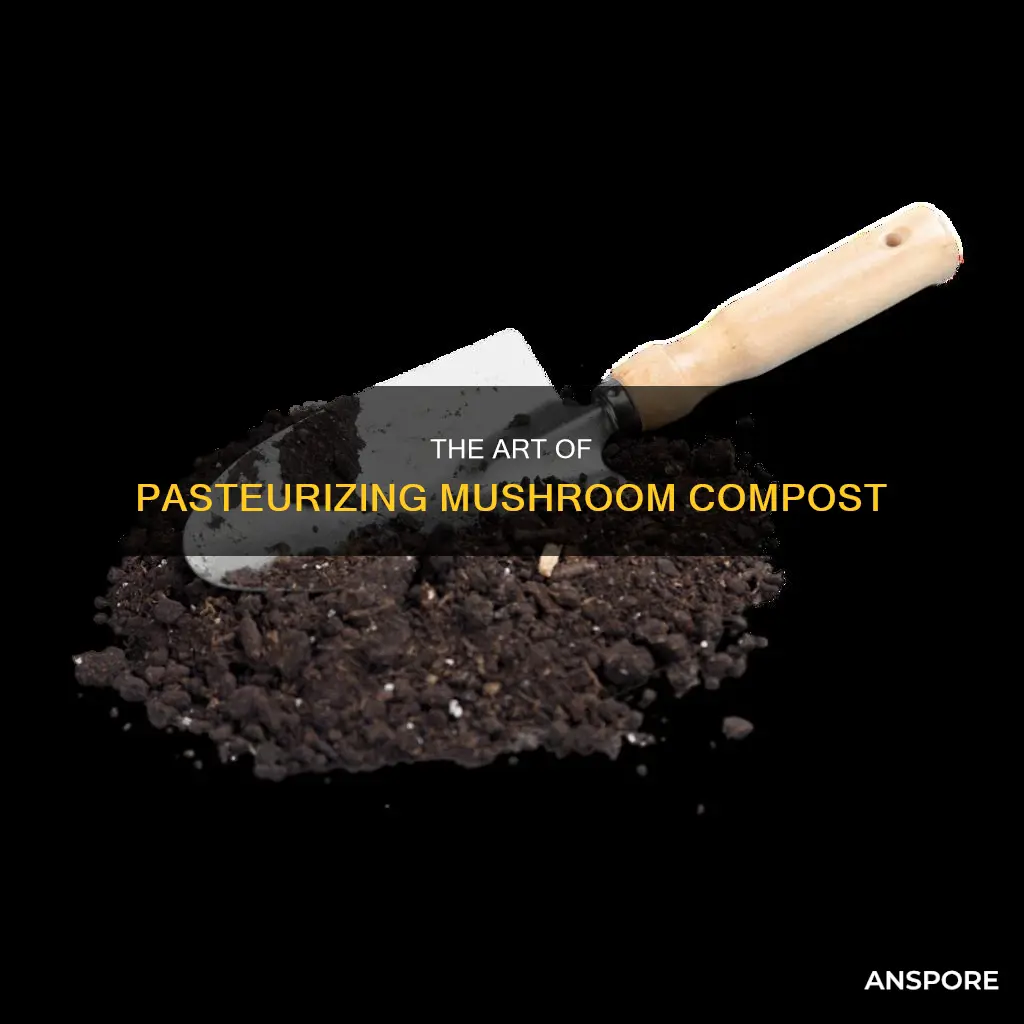 how to pasteurize mushroom compost