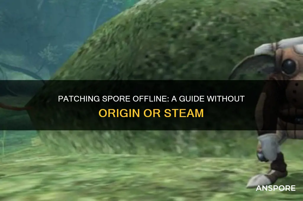 how to patch spore without origin or steam