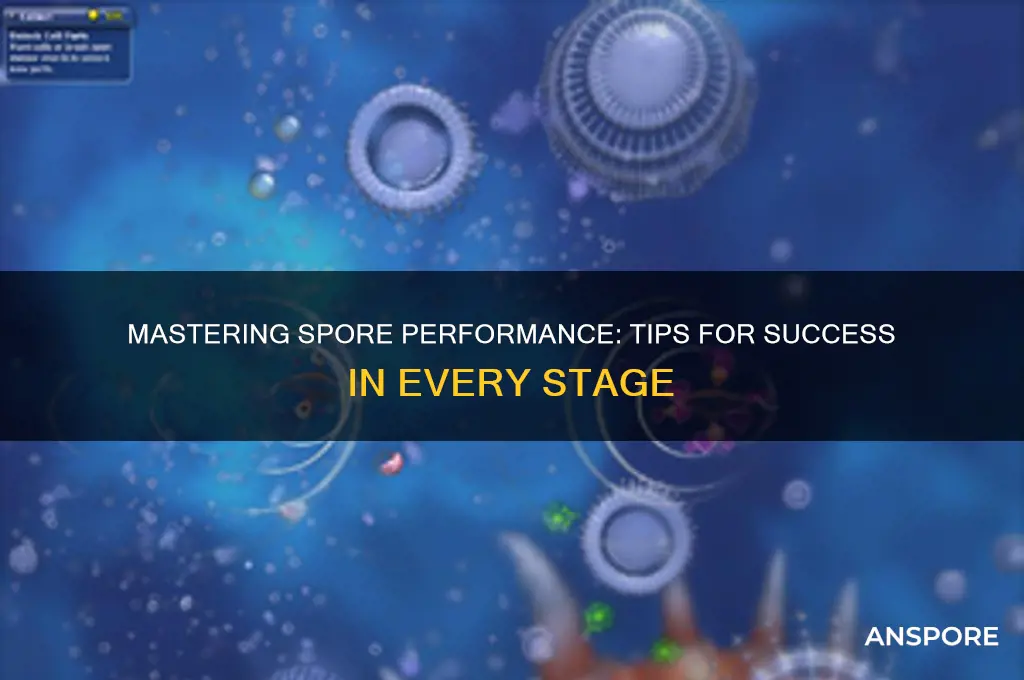 how to perform in spore