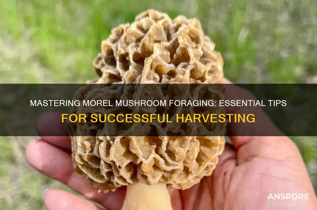 how to pick morel mushroom