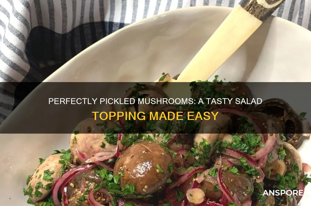 how to pickle mushroom for salad