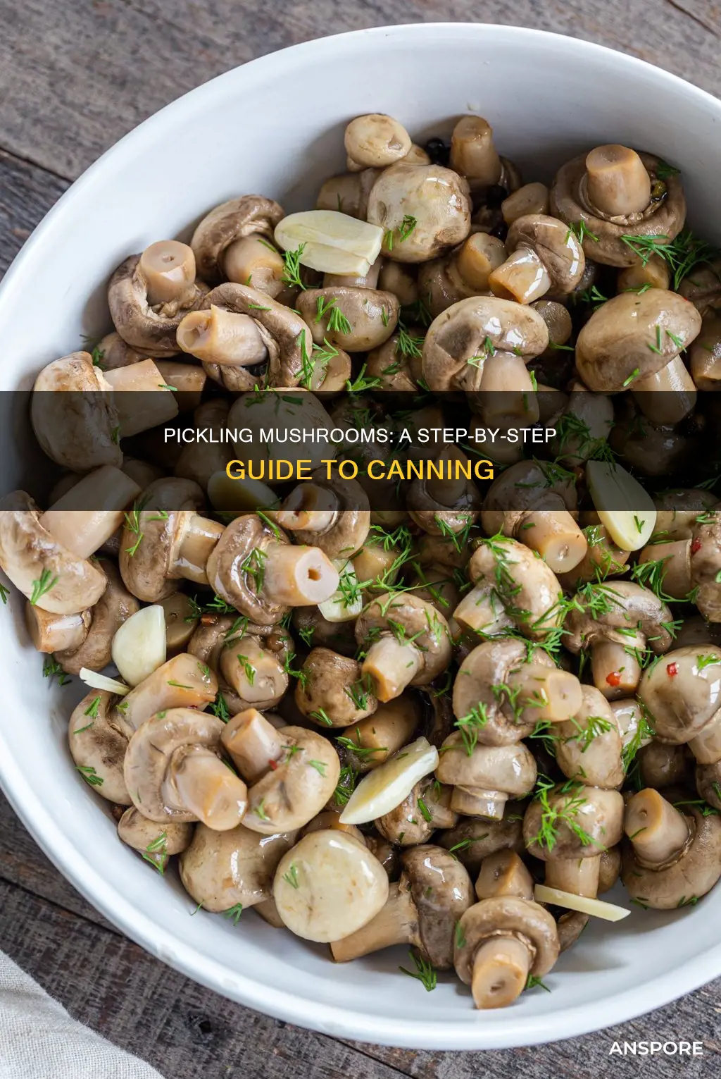 how to pickle mushrooms canning