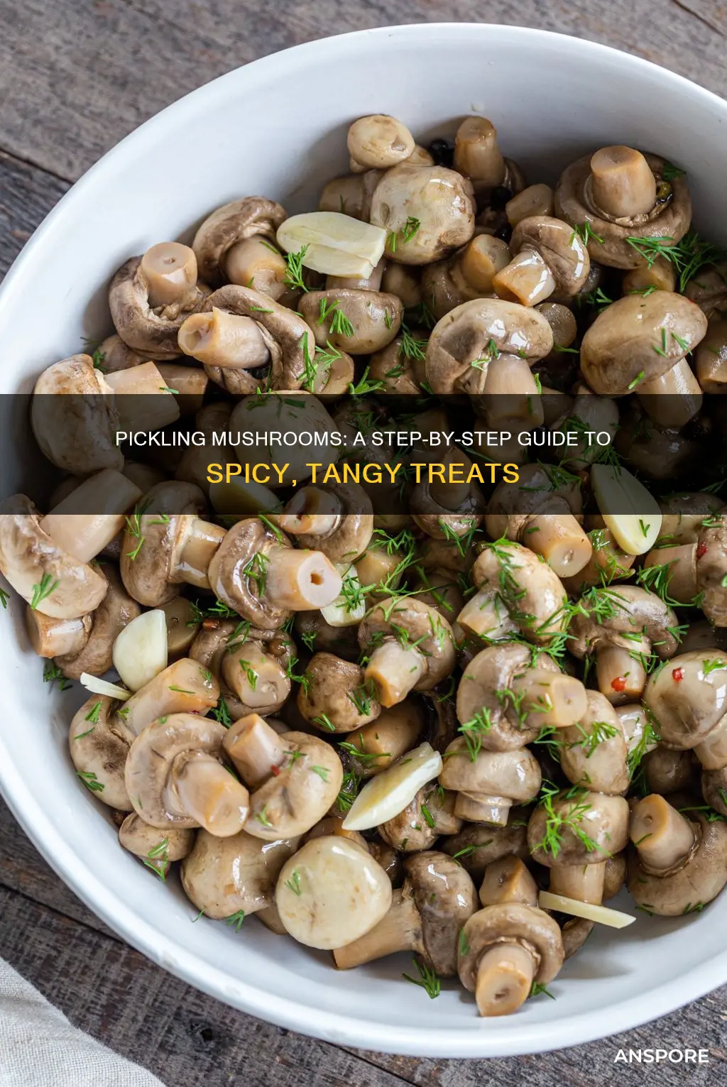 how to pickle mushrooms