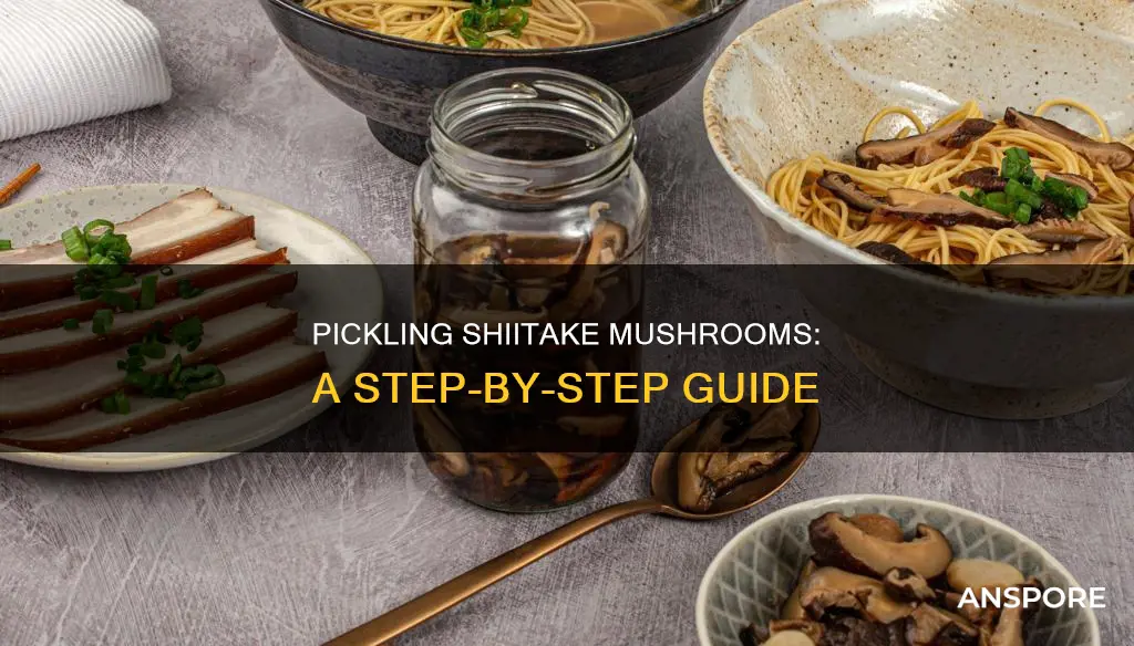 how to pickle shiitake mushrooms