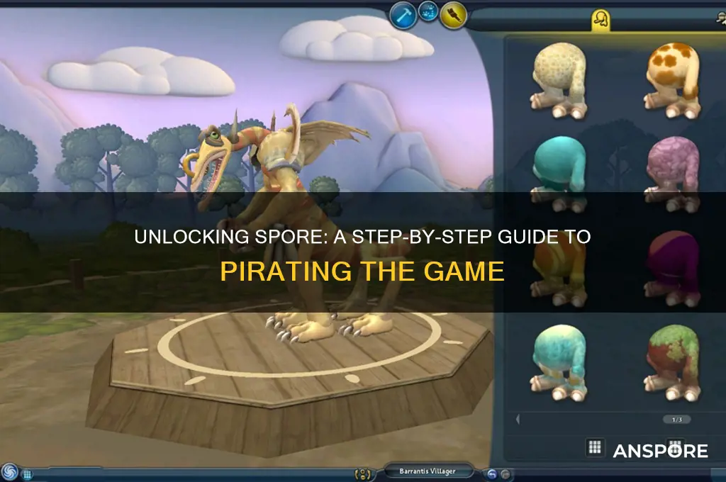 how to pirate spore