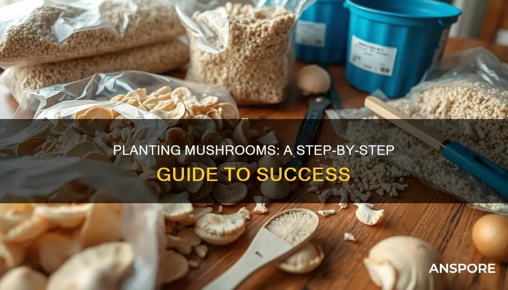 how to plant a mushroom