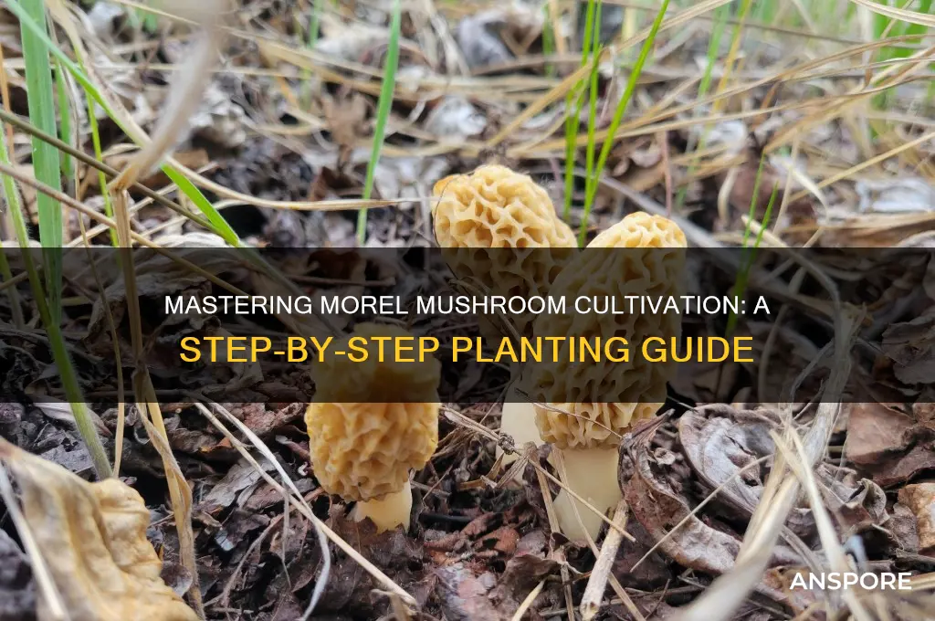 how to plant morel mushroom