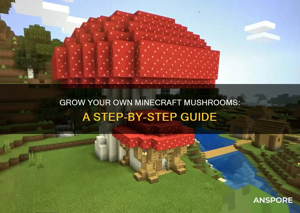 how to plant mushroom minecarft