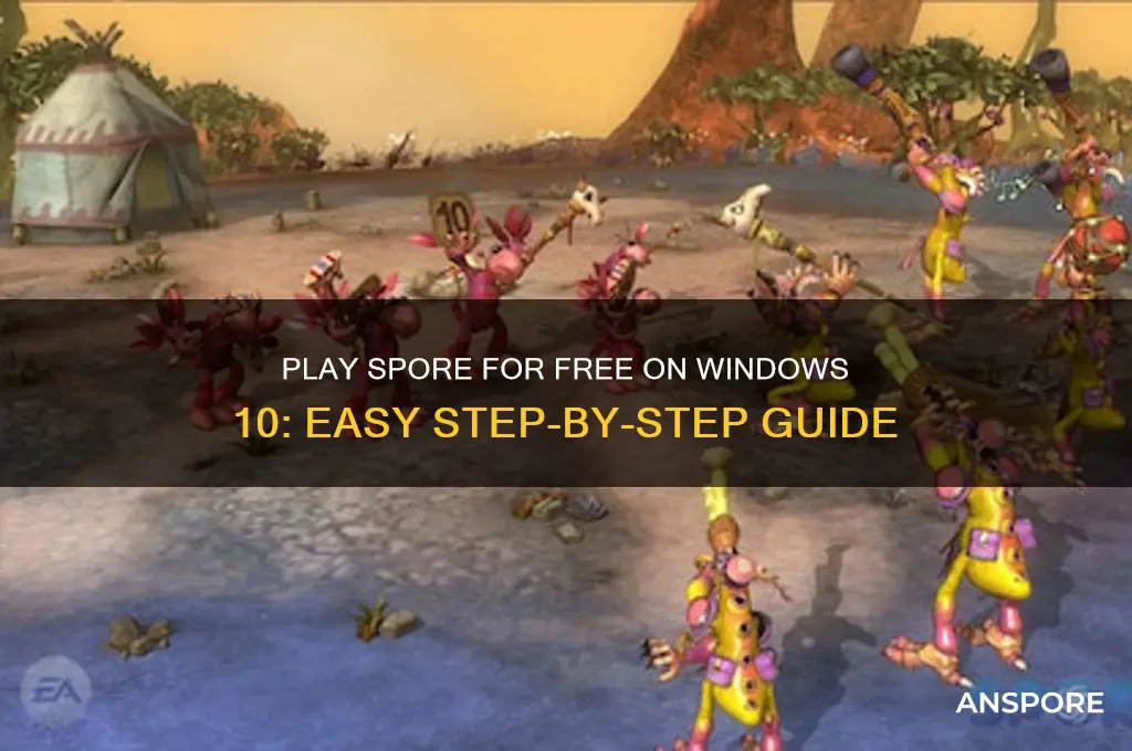 how to play spore free on windows 10