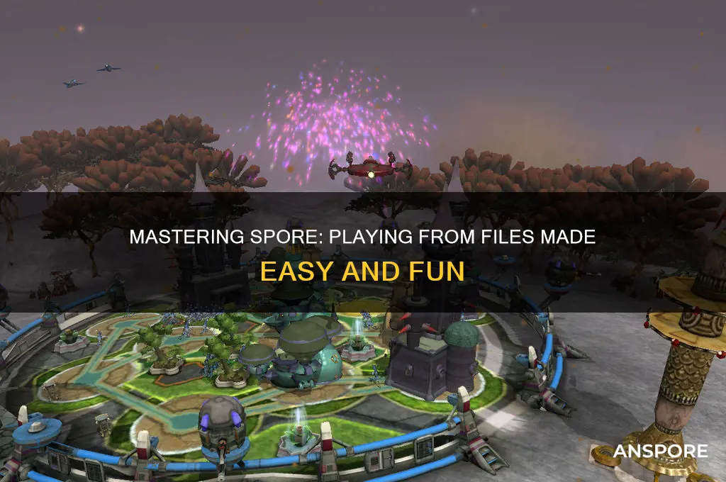 how to play spore from files