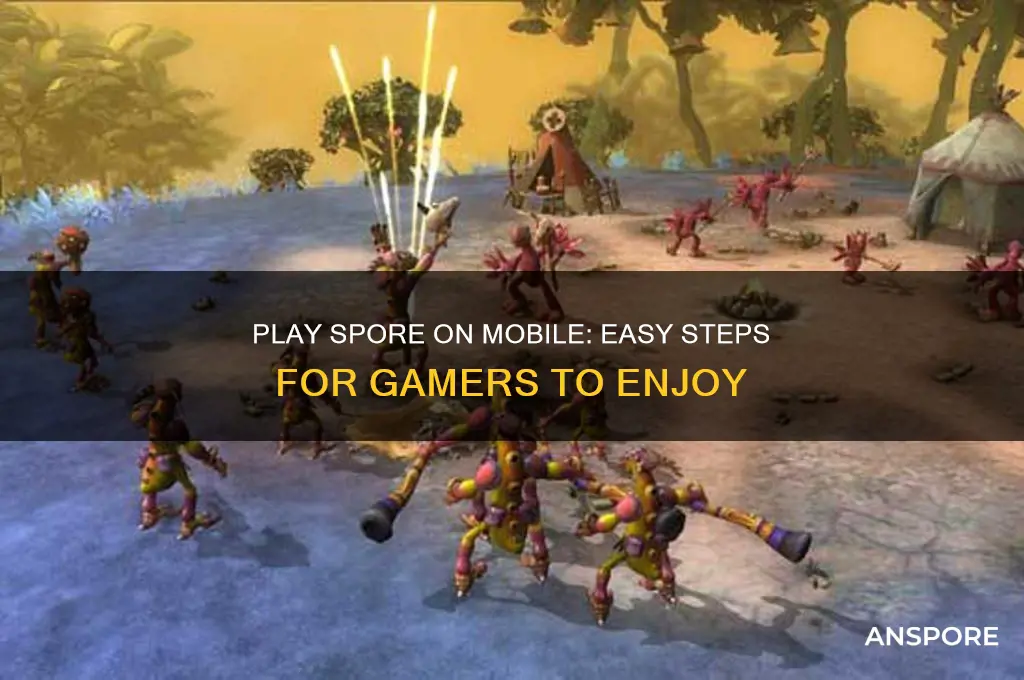 how to play spore on mobile