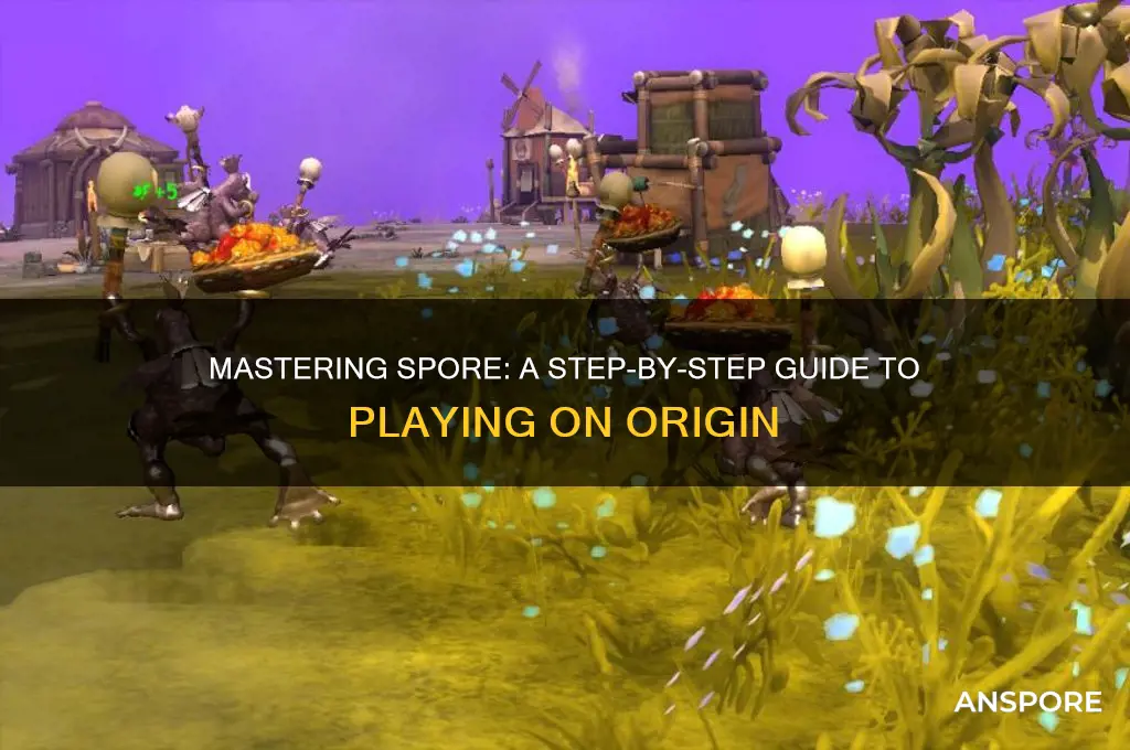 how to play spore on origin