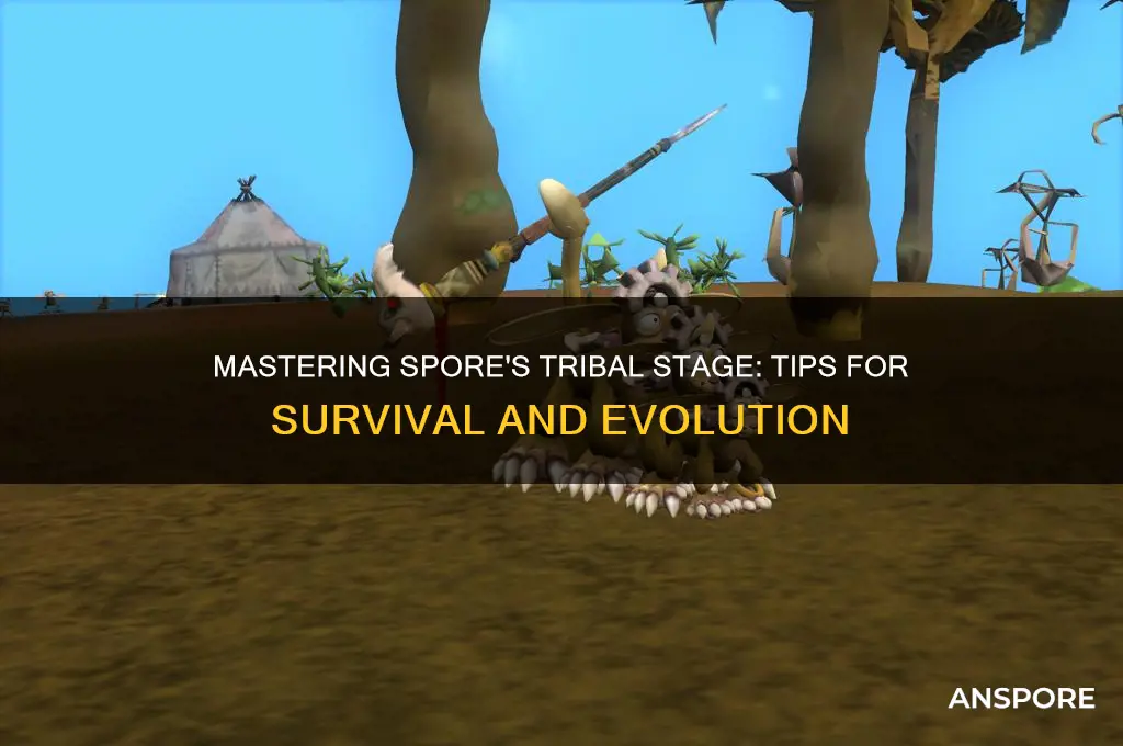 how to play spore tribal stage
