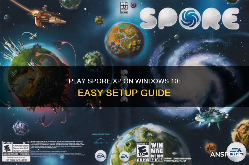 how to play spore xp on windows 10