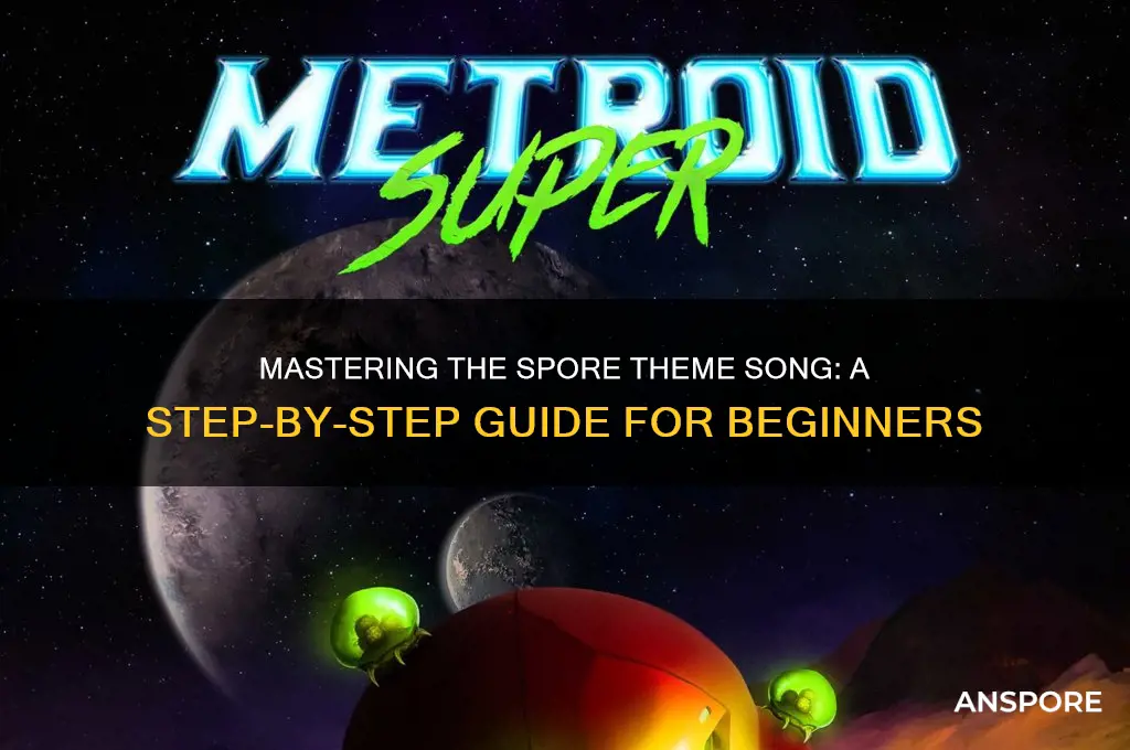 how to play the spore theme song