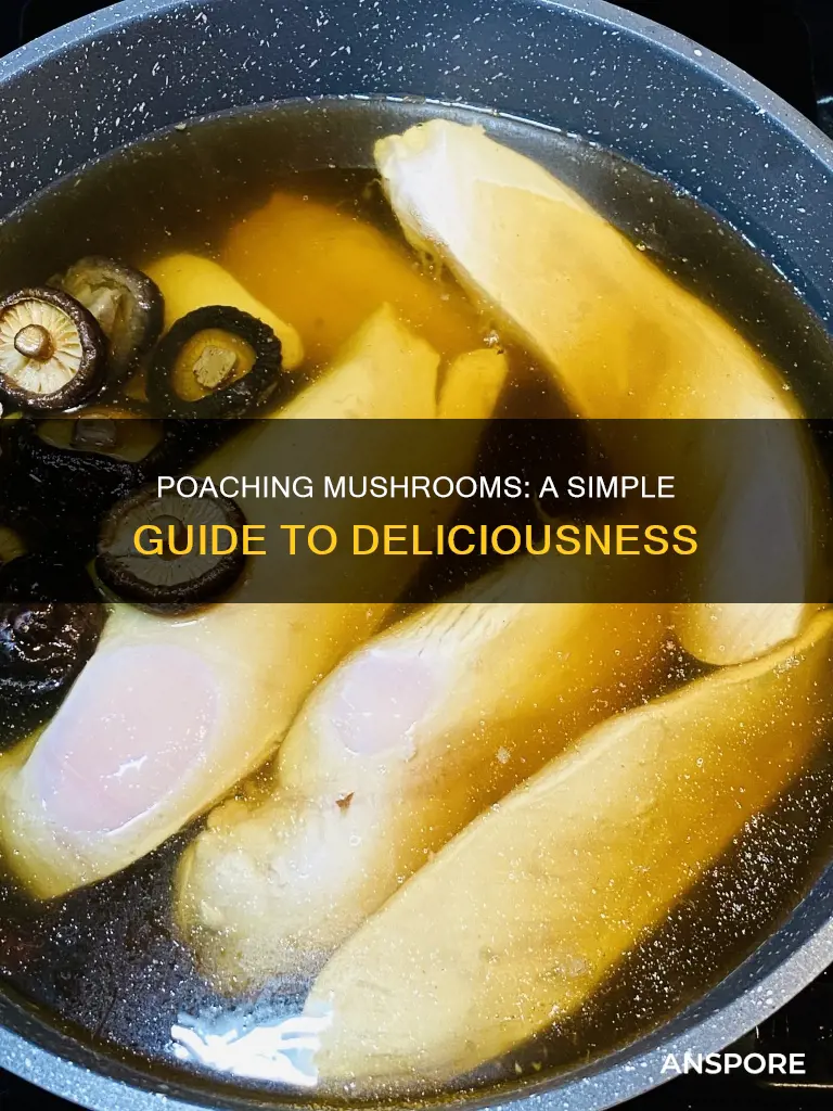 how to poach a mushroom
