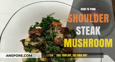 Mastering Pork Shoulder Steak with Savory Mushroom Pairings