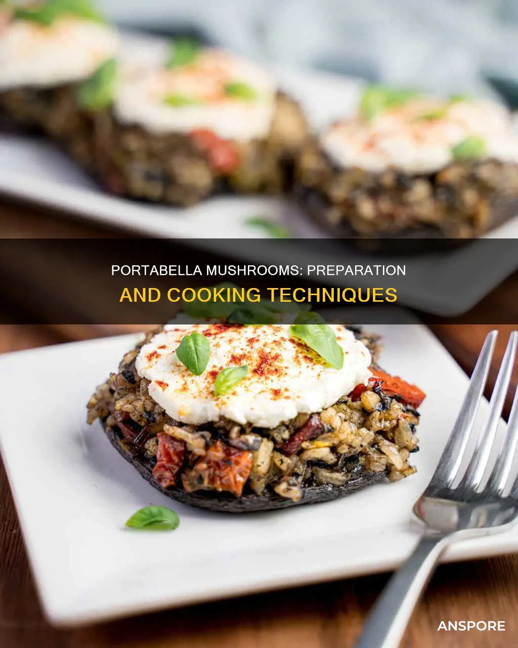 how to portabella mushrooms
