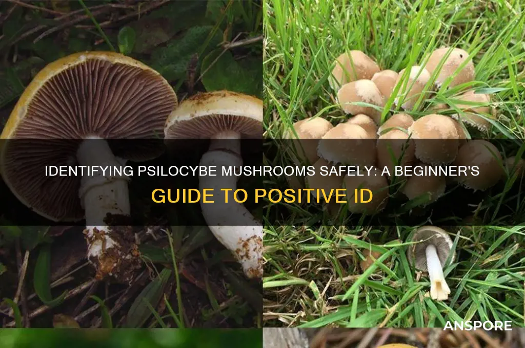 how to positive id psilocybe mushrooms