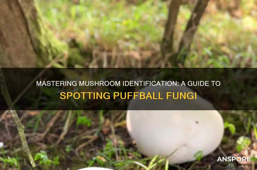 how to positively identify puffball mushroom