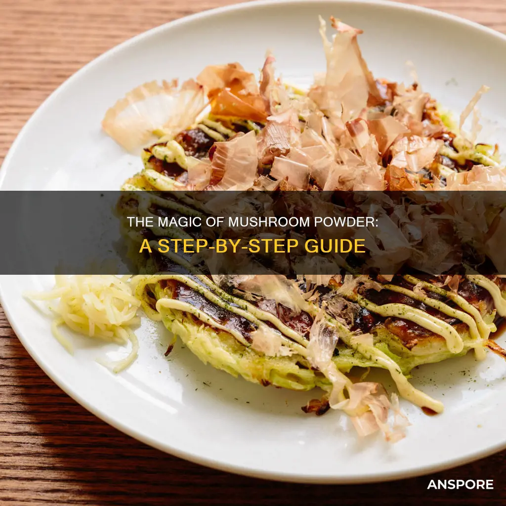 how to powderize mushrooms