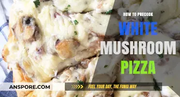 Perfectly Precooked White Mushrooms for Your Homemade Pizza Delight