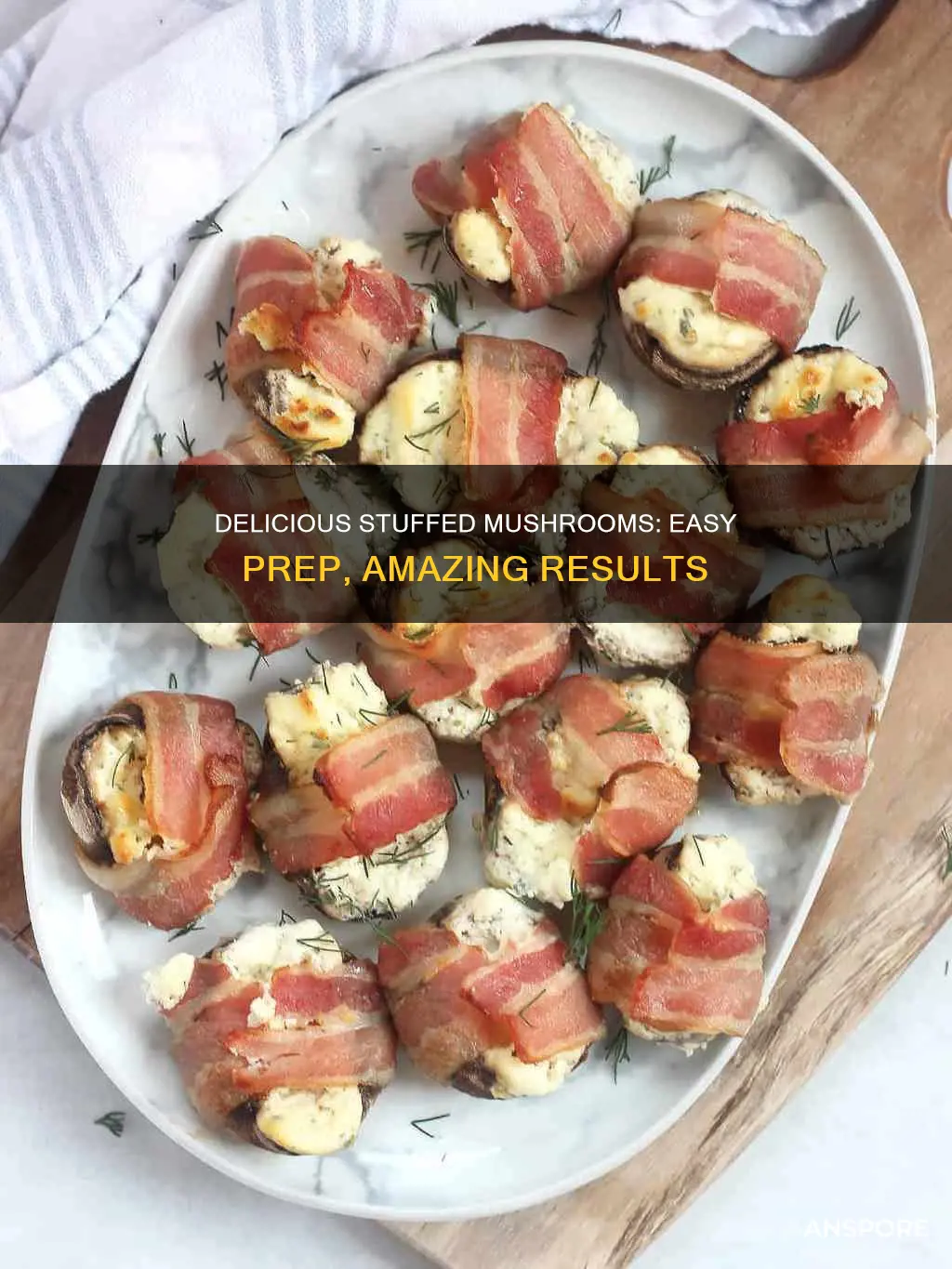 how to prep stuffed mushrooms