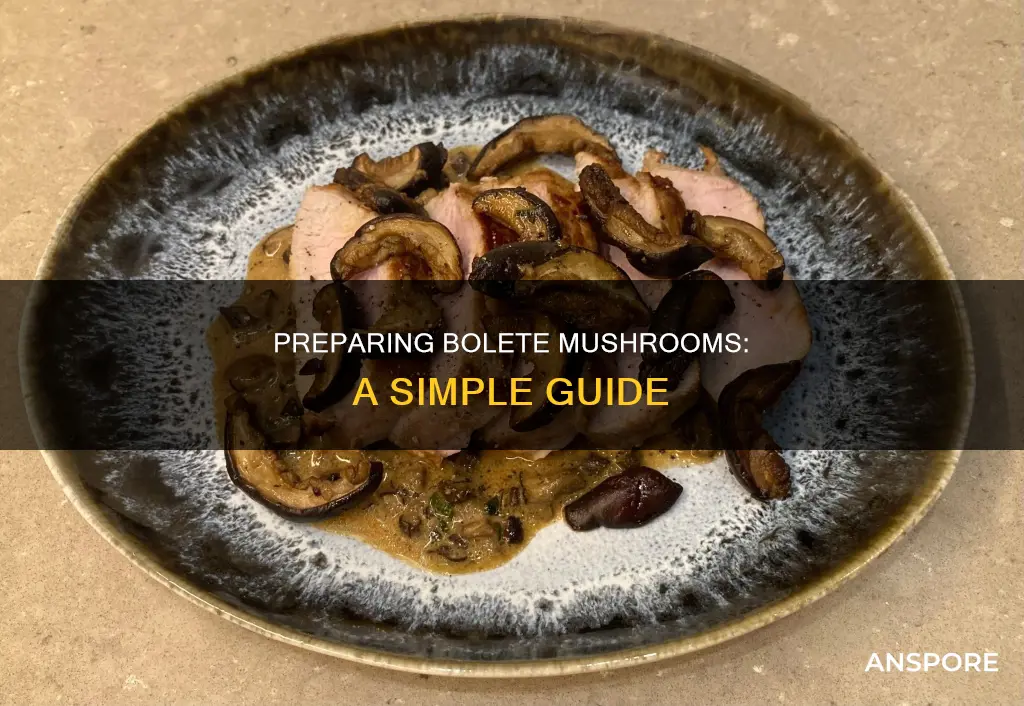 how to prepare bolete mushrooms