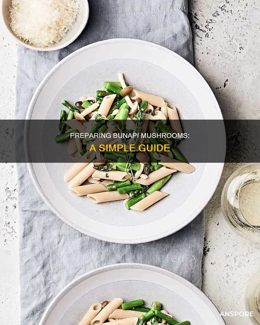 how to prepare bunapi mushrooms