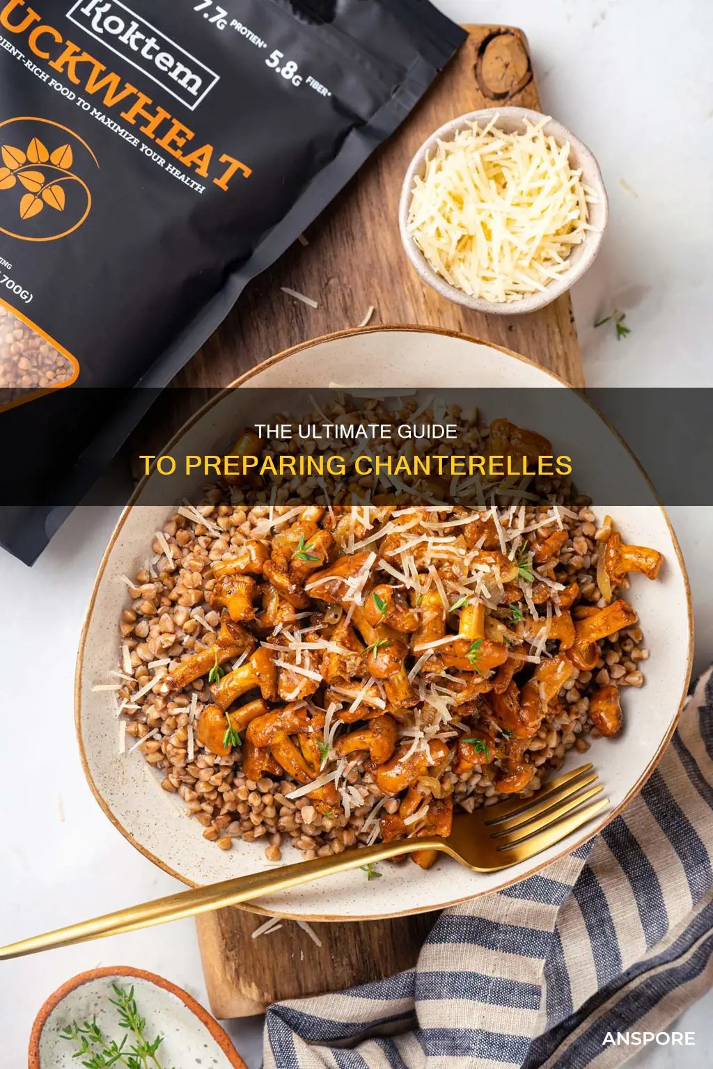 how to prepare chanterelles mushrooms