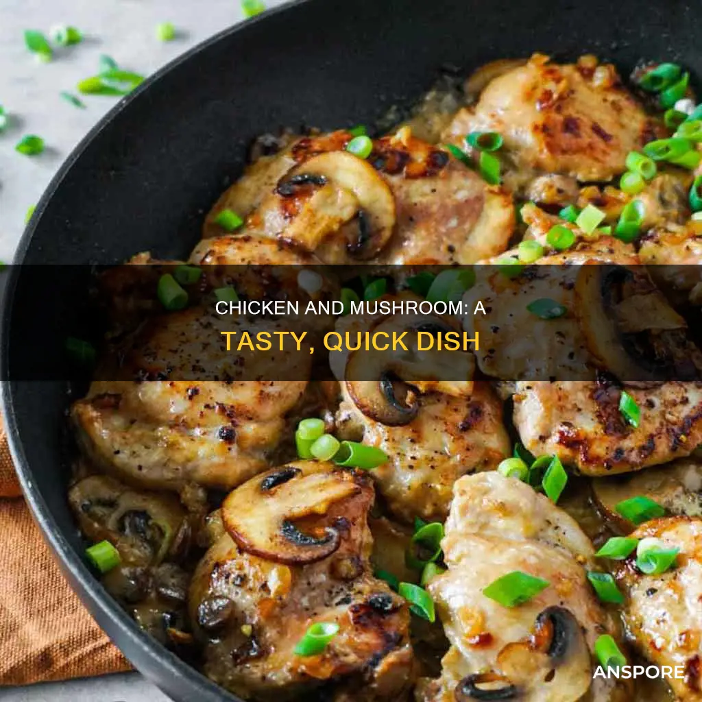 how to prepare chicken mushroom