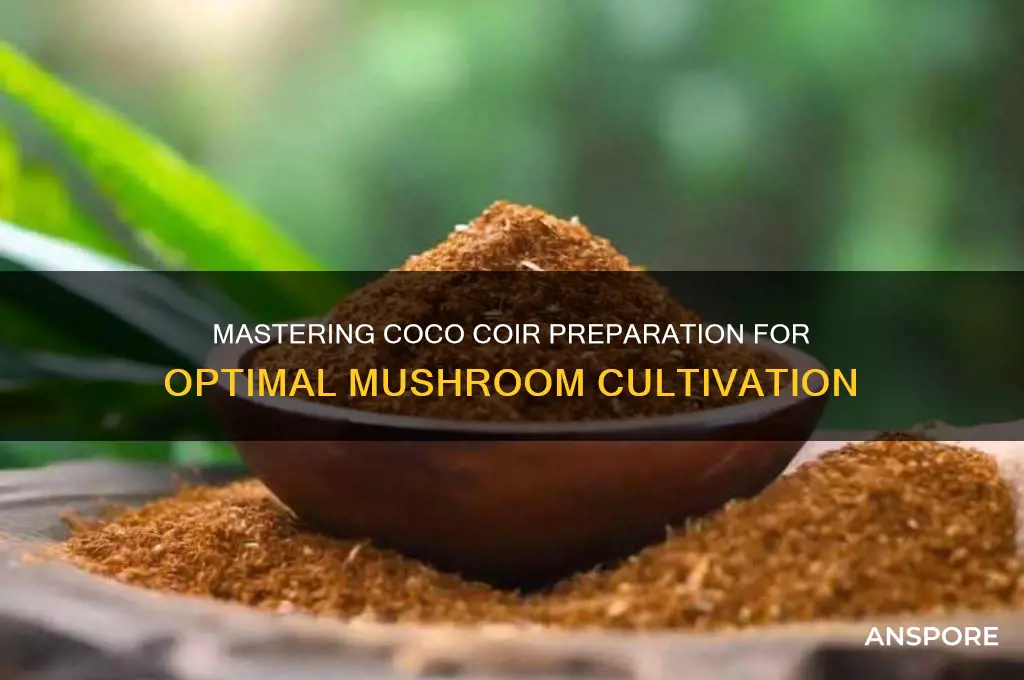 how to prepare coco coir for mushrooms