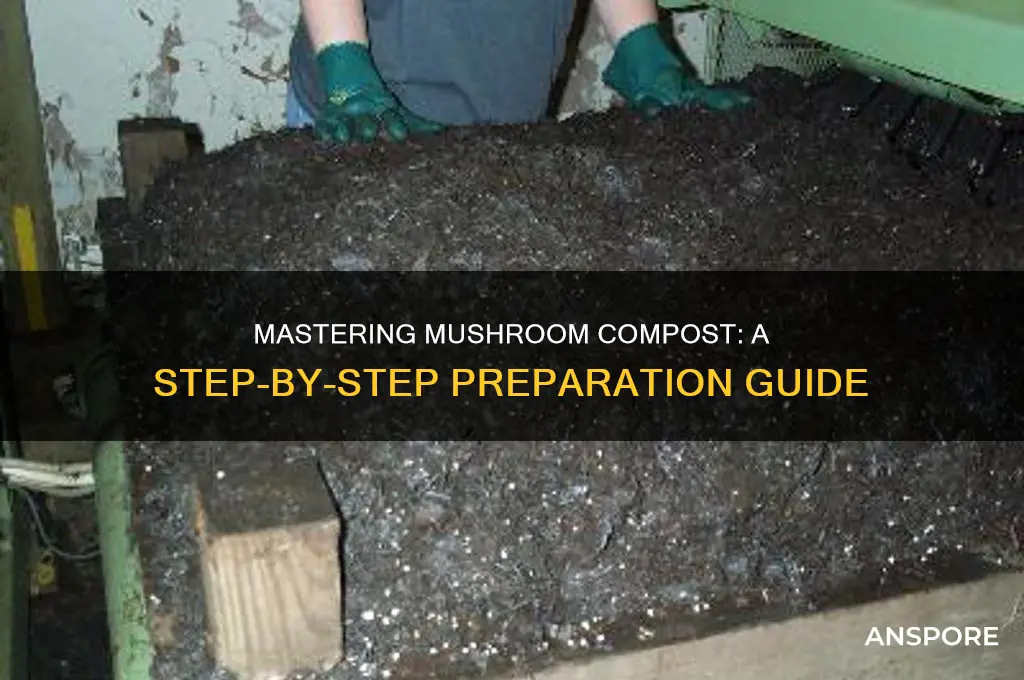 how to prepare compost for mushroom
