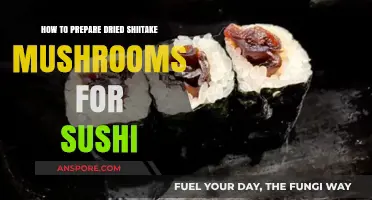 Perfectly Preparing Dried Shiitake Mushrooms for Sushi: A Step-by-Step Guide