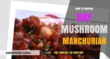 Easy Dry Mushroom Manchurian Recipe: Crispy, Spicy, and Flavorful Delight