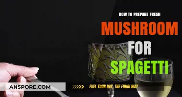 Perfectly Prepped Mushrooms: Elevate Your Spaghetti with Fresh Flavor