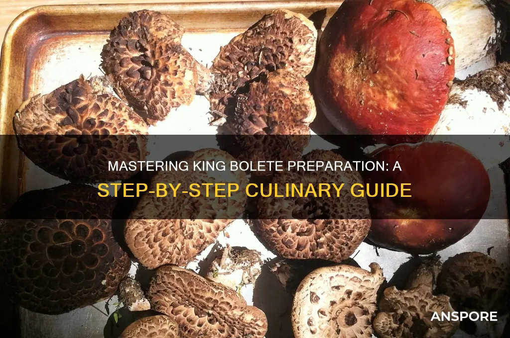how to prepare king bolete mushrooms