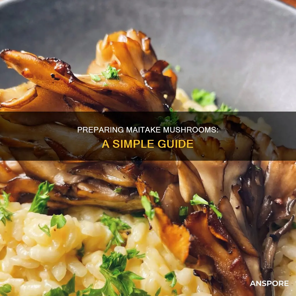 how to prepare maitake mushroom