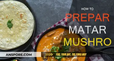 Tasty Matar Mushroom: Easy Recipe