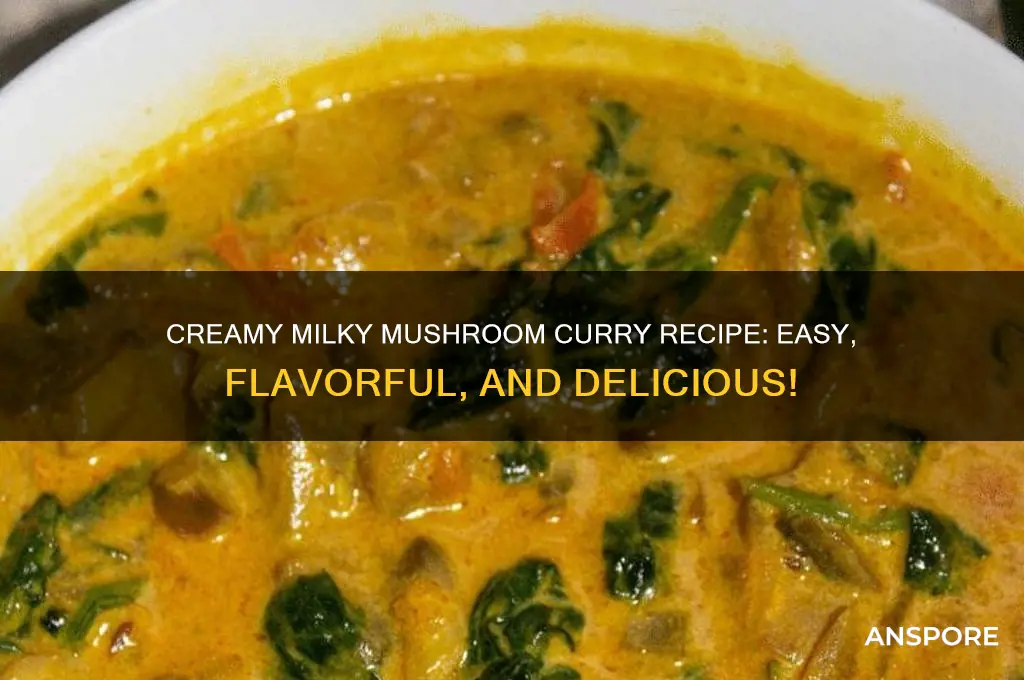 how to prepare milky mushroom curry