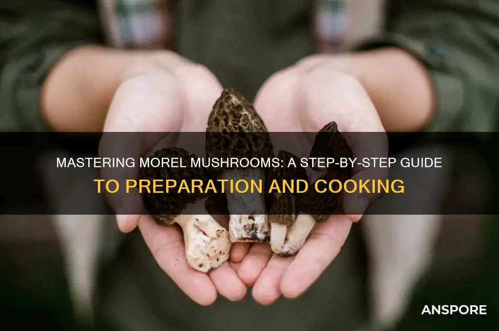 how to prepare morel mushrooms to eat