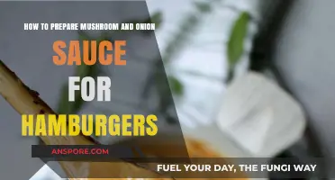 Savory Mushroom and Onion Sauce: Elevate Your Hamburger Game