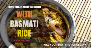Perfect Mushroom Biryani: Basmati Rice Preparation Guide for Flavorful Delight