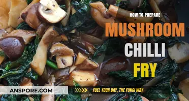 Spicy Mushroom Chilli Fry: Easy Recipe for a Flavorful Side Dish